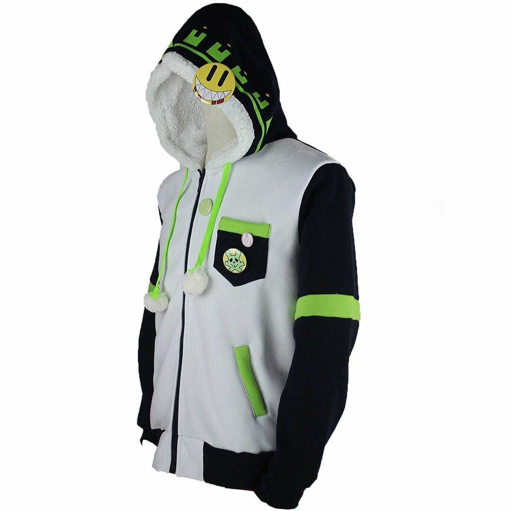 Auscosplay Dramatical Murder Jacket Noiz Cosplay Costume Hoodie Anime Costume 5 Auscosplay Dramatical Murder Jacket Noiz Cosplay Costume Hoodie Anime Costume