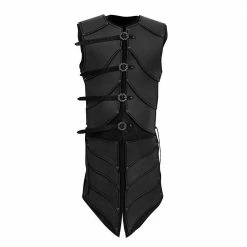 Auscosplay Mens Medieval Renaissance Vest Sleeveless Jacket 11 Auscosplay Mens Medieval Renaissance Vest Sleeveless Jacket
