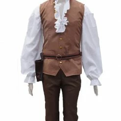 Auscosplay Prince & Princess Costume New Beauty And The Beast Gaston Cosplay Costume