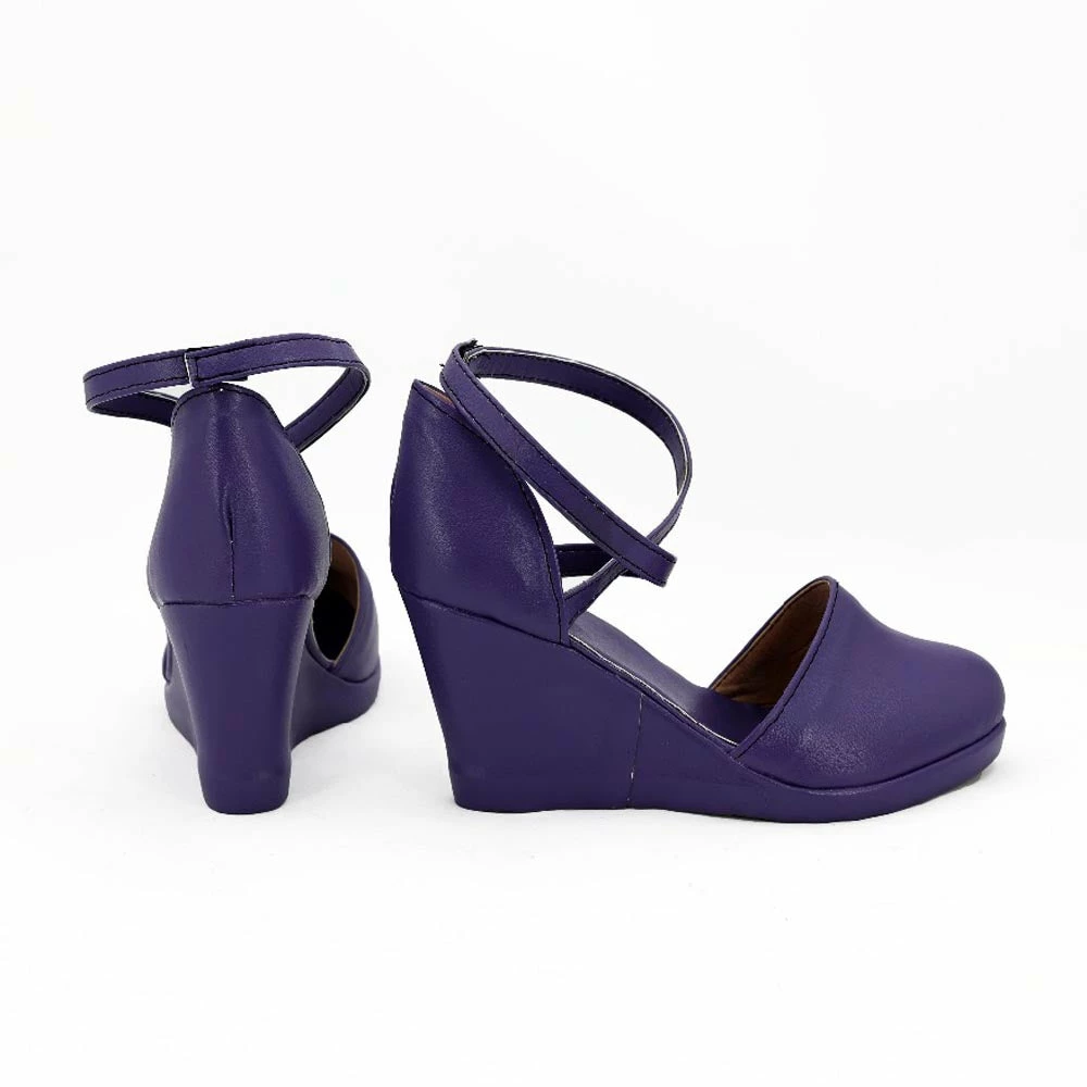 Auscosplay RWBY Weiss Schnee Cosplay Boots Anime Shoes For Women Girls 5 Auscosplay RWBY Weiss Schnee Cosplay Boots Anime Shoes For Women Girls