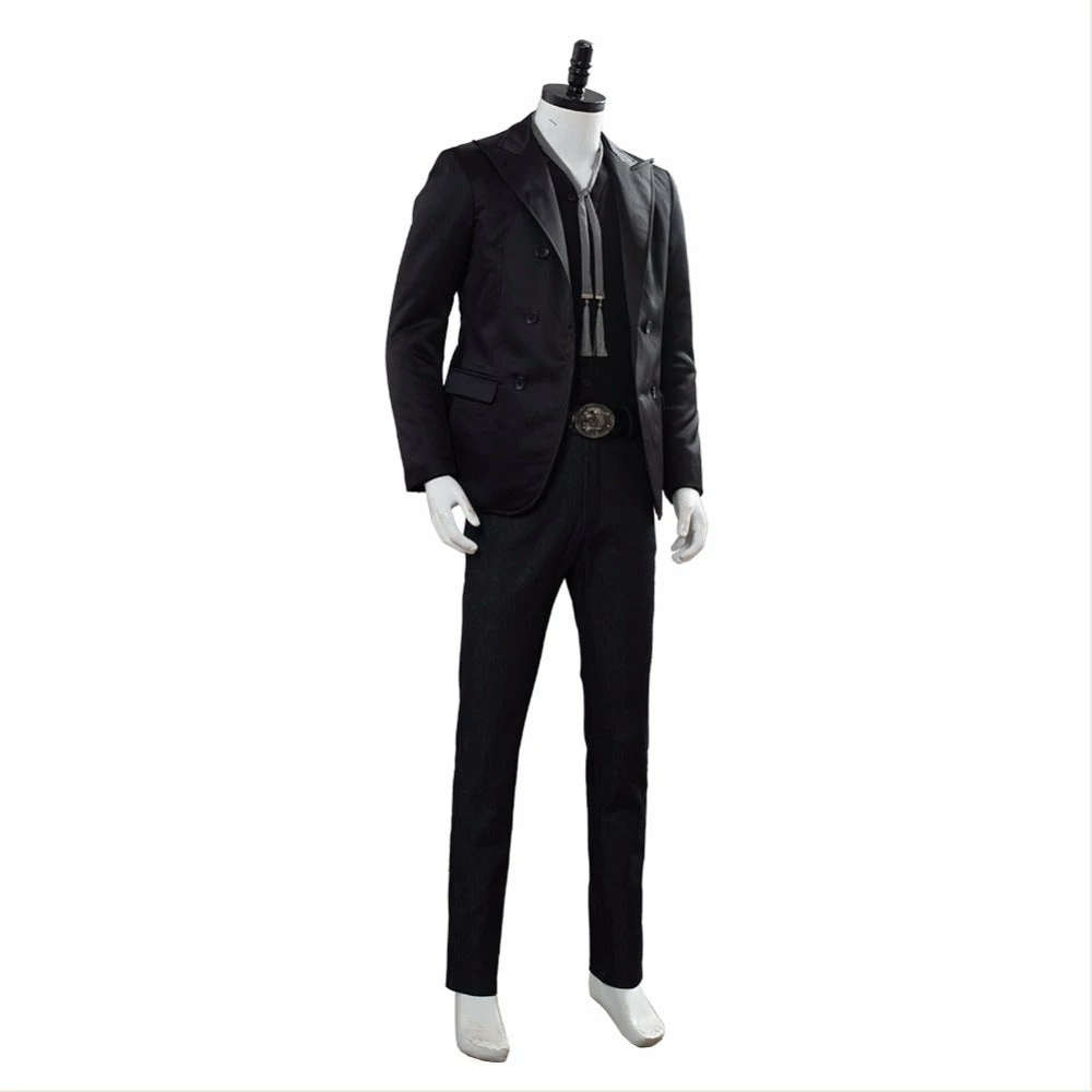 Auscosplay Video Game Costume Good Omens Devil Crowley Cosplay Costume Black Suit 4 Auscosplay Video Game Costume Good Omens Devil Crowley Cosplay Costume Black Suit