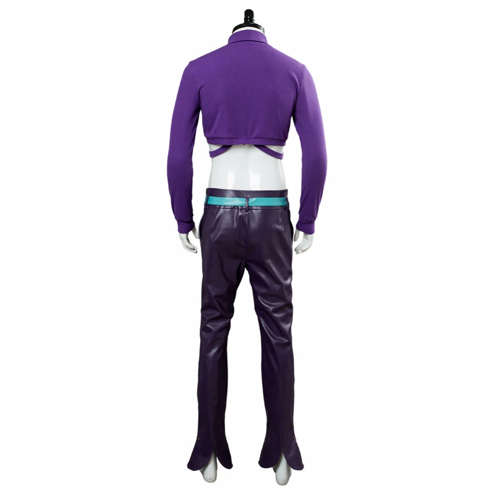 Auscosplay JoJo's Bizarre Adventure Diavolo Golden Wind Cosplay Costume Anime Costume 6 Auscosplay JoJo's Bizarre Adventure Diavolo Golden Wind Cosplay Costume Anime Costume
