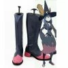 Auscosplay Little Witch Academia Professor Ursula Cosplay Shoes Boots 1 Auscosplay Little Witch Academia Professor Ursula Cosplay Shoes Boots