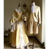 Auscosplay Victorian Elegant Gothic Aristocrat 18th Century Cosplay Costume Medieval Renaissance Costumes