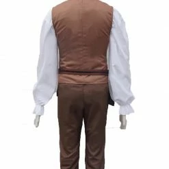 Auscosplay Prince & Princess Costume New Beauty And The Beast Gaston Cosplay Costume