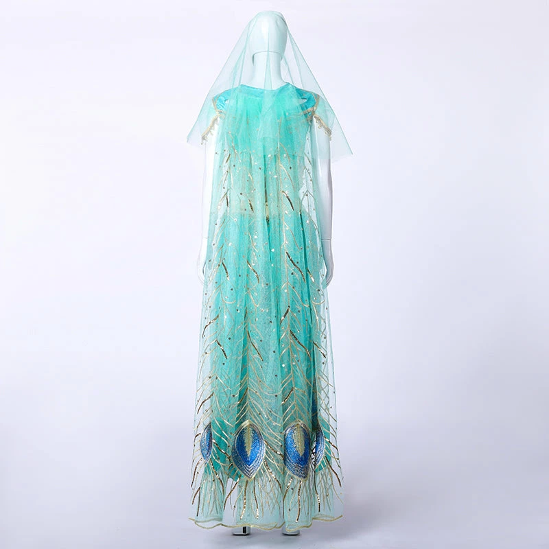 Auscosplay 2019 New Aladdin Jasmine Cosplay Costume 5 Auscosplay 2019 New Aladdin Jasmine Cosplay Costume