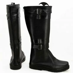 Auscosplay Star Wars 7 The Force Awakens Kylo Ren Boots Moive Jedi Cosplay Shoes