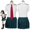 Auscosplay My Hero Academia Costumes My Hero Academia Ochaco Uraraka Tsuyu Asui Cosplay Costume