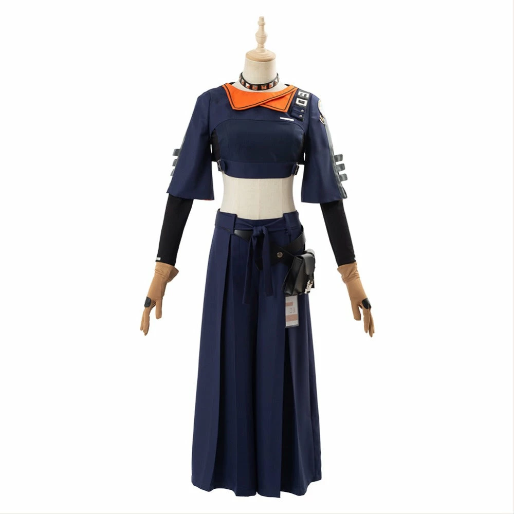 Auscosplay Video Game Costume Dobermann Costume Arknights Cosplay Dress 3 Auscosplay Video Game Costume Dobermann Costume Arknights Cosplay Dress