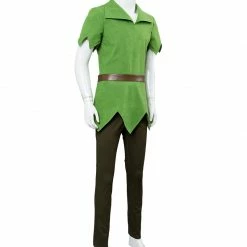 Auscosplay Peter Pan Cosplay Costume Outfit