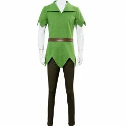 Auscosplay Peter Pan Cosplay Costume Outfit