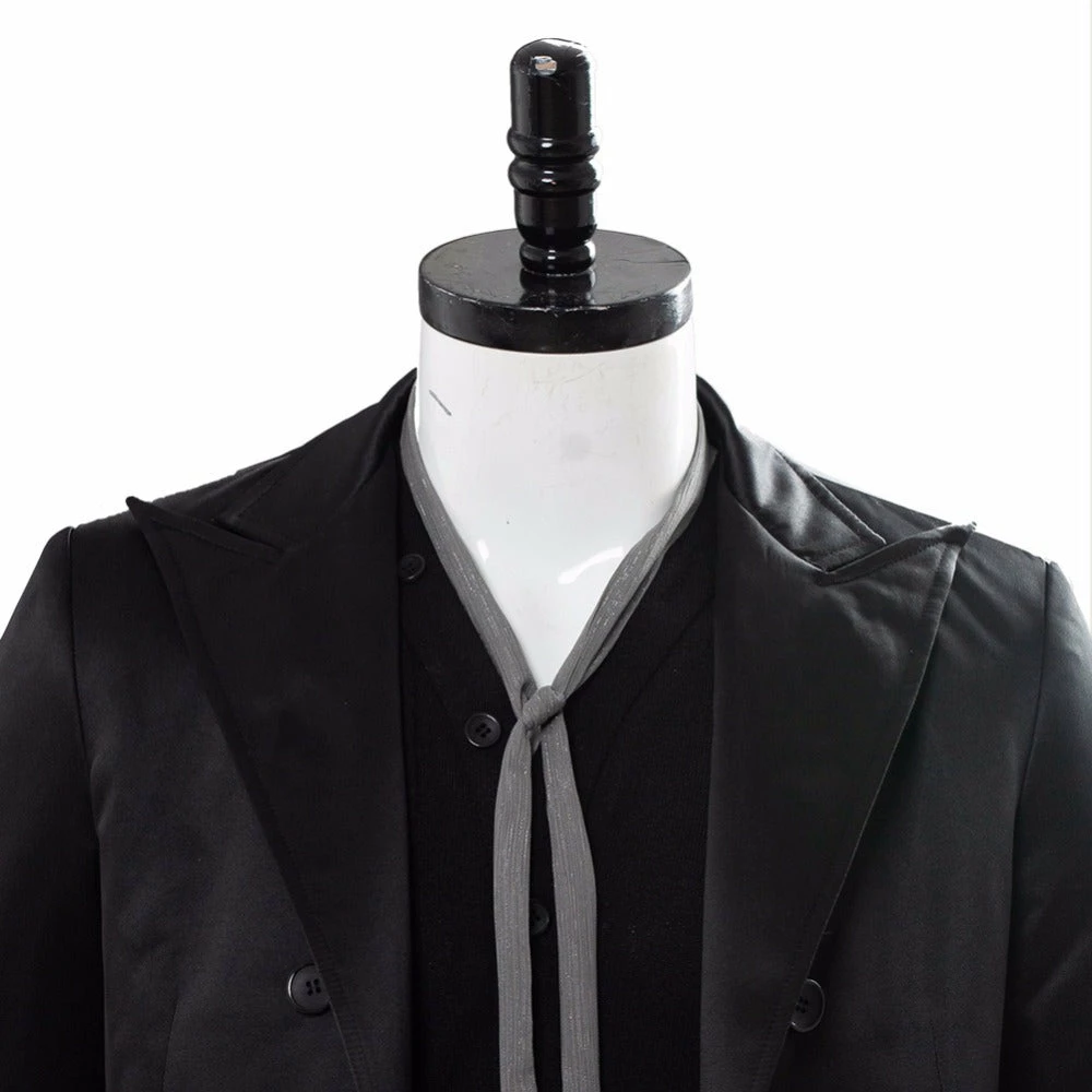 Auscosplay Video Game Costume Good Omens Devil Crowley Cosplay Costume Black Suit 6 Auscosplay Video Game Costume Good Omens Devil Crowley Cosplay Costume Black Suit