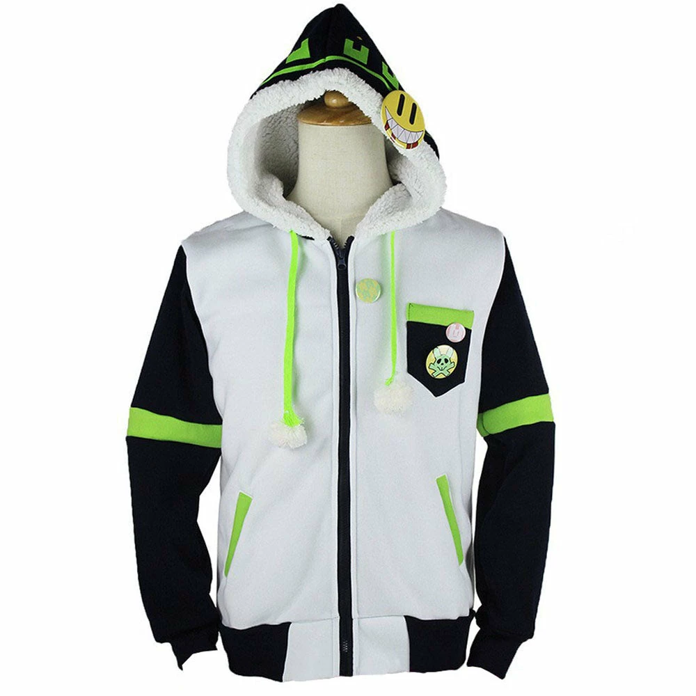 Auscosplay Dramatical Murder Jacket Noiz Cosplay Costume Hoodie Anime Costume 3 Auscosplay Dramatical Murder Jacket Noiz Cosplay Costume Hoodie Anime Costume