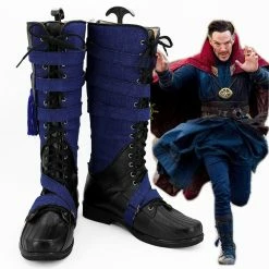 Auscosplay Doctor Strange Cosplay Boots Dr Cosplay Shoes Stephen Steve Vincent Shoes Custom Made Doctor Strange Costumes