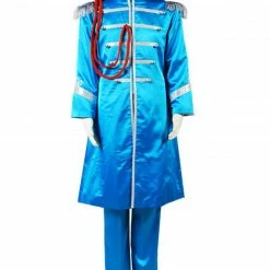 Auscosplay The Beatles Costume (Sgt. Pepper's Lonely Hearts Club Band) Cosplay Outfit