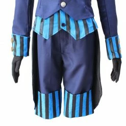 Auscosplay Anime Costume Black Butler Ciel Phantomhive Blue Uniform Cosplay Costume