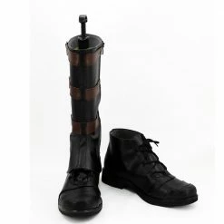 Auscosplay Captain America Cosplay Shoes Boots Custom Made