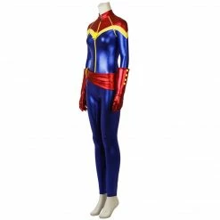 Auscosplay Avengers Ms.Marvel Carol Danvers Cosplay Costume Movie Costume