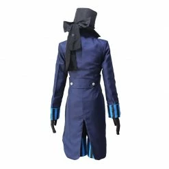 Auscosplay Anime Costume Black Butler Ciel Phantomhive Blue Uniform Cosplay Costume