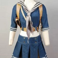 Auscosplay Movie Costume Baby Doll Girl Sucker Punch Sailor Cosplay Costume