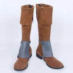 Auscosplay Flynn Rider Cosplay Shoes Game Men Boots Custom Made 8 Auscosplay Flynn Rider Cosplay Shoes Game Men Boots Custom Made