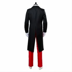 Auscosplay Movie Costume Mickey Mouse Tuxedo Cosplay Costume For Adult