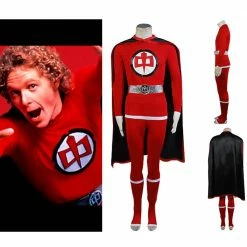Auscosplay William Katt Superhero Flying Jumpsuit Cosplay Costume