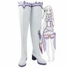 Auscosplay Cosplay Shoes Re Life In A Different World From Zero Emilia Stiefel Cosplay Boots Shoes 2 Auscosplay Cosplay Shoes Re Life In A Different World From Zero Emilia Stiefel Cosplay Boots Shoes