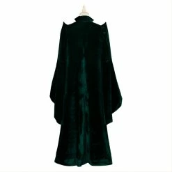 Auscosplay Movie Costume Magic Minerva McGonagall Cosplay Costume Green Cloak 12 Auscosplay Movie Costume Magic Minerva McGonagall Cosplay Costume Green Cloak