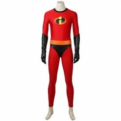 Auscosplay Movie Costume Incredibles 2 Cosplay Bob Parr Mr. Incredible Costume Outfit