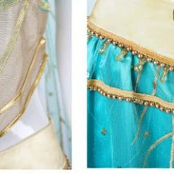 Auscosplay 2019 New Aladdin Jasmine Cosplay Costume 15 Auscosplay 2019 New Aladdin Jasmine Cosplay Costume