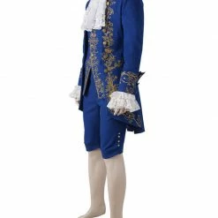 Auscosplay Prince & Princess Costume New Prince Beast Adam Cosplay Costume