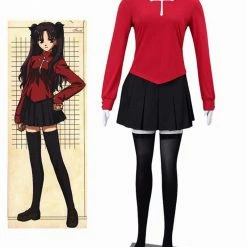Auscosplay Fate Stay Night Rin Tohsaka Cosplay Costume Fate Stay Night Costumes