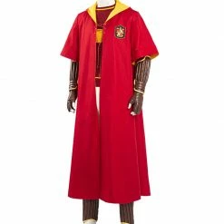 Auscosplay Movie Costume Quidditch Cosplay Costume Red Outfits 9 Auscosplay Movie Costume Quidditch Cosplay Costume Red Outfits