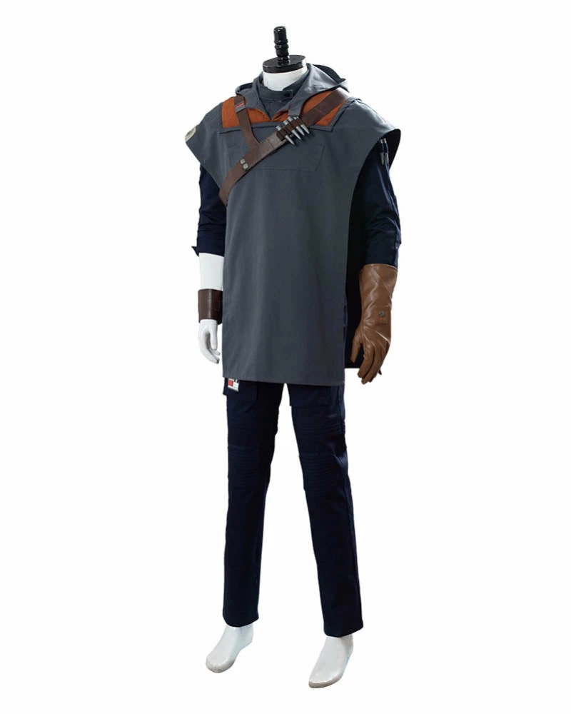 Auscosplay Movie Costume Star Wars Jedi Fallen Order Cal Kestis Cosplay Costume 5 Auscosplay Movie Costume Star Wars Jedi Fallen Order Cal Kestis Cosplay Costume