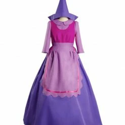 Auscosplay Cinderella Mouse Perla Cosplay Costume For Adult