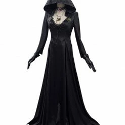 Auscosplay Resident Evil Vampire Lady Village Cosplay Costume 8 Auscosplay Resident Evil Vampire Lady Village Cosplay Costume