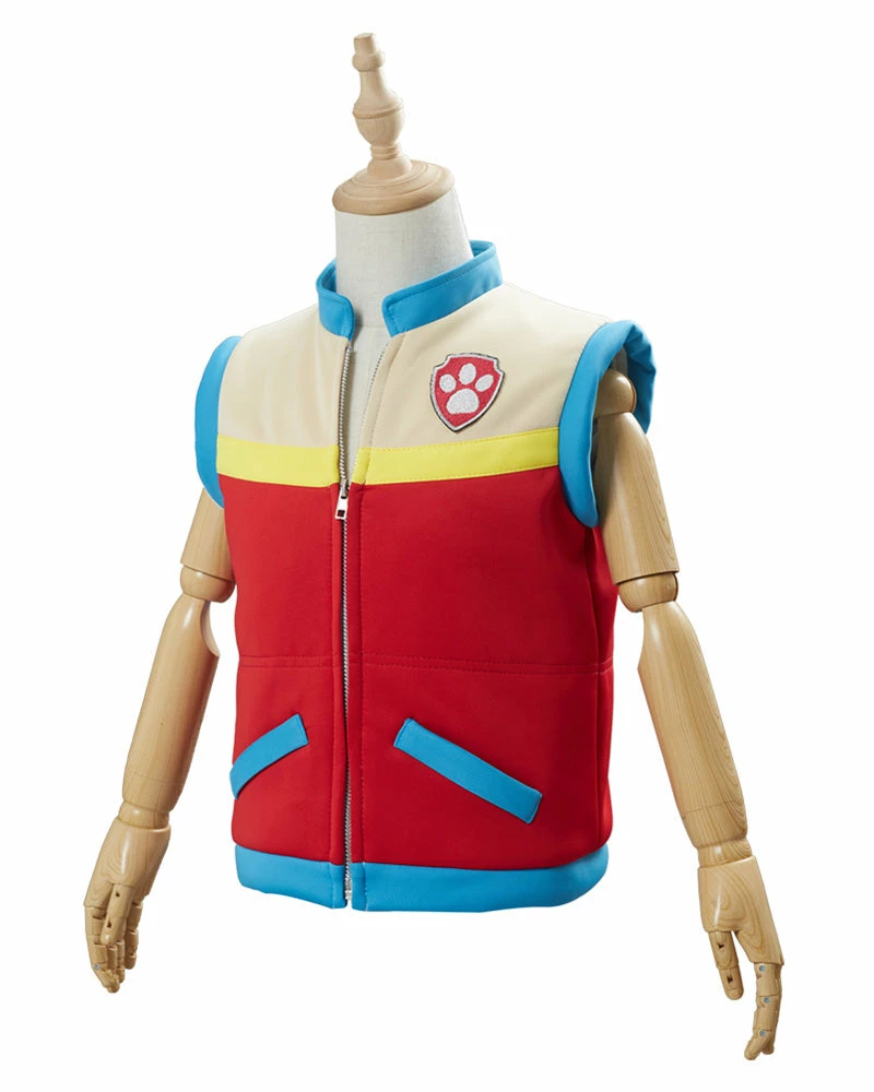 Auscosplay Captain Ryder Cosplay Costume Children Vest 6 Auscosplay Captain Ryder Cosplay Costume Children Vest