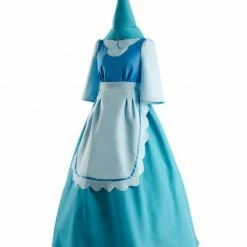 Auscosplay Cinderella Mouse Perla Cosplay Costume For Adult