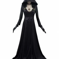 Auscosplay Resident Evil Vampire Lady Village Cosplay Costume