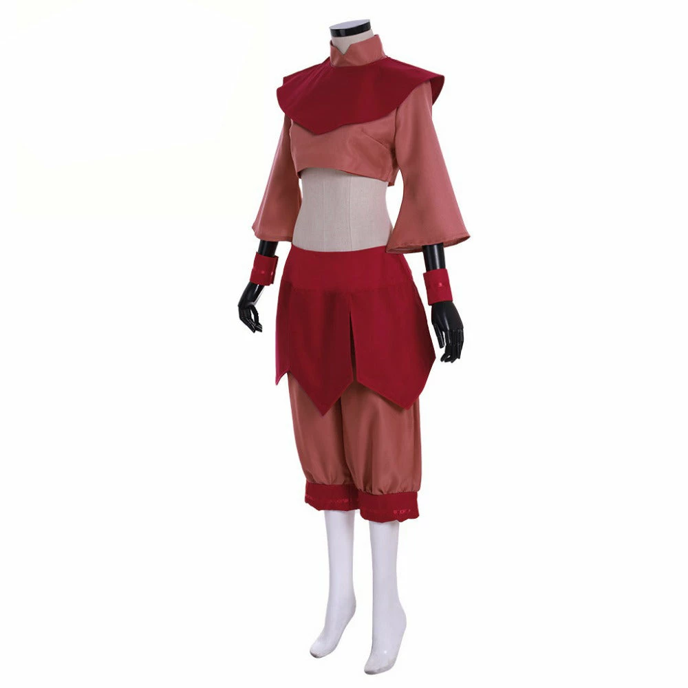 Auscosplay Avatar The Last Airbender Ty Lee Cosplay Costume Anime Costume 6 Auscosplay Avatar The Last Airbender Ty Lee Cosplay Costume Anime Costume