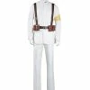 Auscosplay Anime Costume Attack On Titan S4 Marley Eldian Army Cosplay Costume White Uniform 2 Auscosplay Anime Costume Attack On Titan S4 Marley Eldian Army Cosplay Costume White Uniform