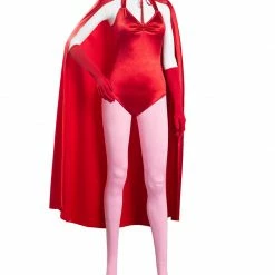 Auscosplay Wanda Vision Scarlet Witch Wanda Maximoff Cosplay Costume