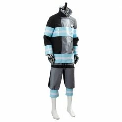 Auscosplay Anime Costume Firefighter Fire Force Shinra Kusakabe Cosplay Costume