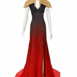Auscosplay Castlevania Carmilla Cosplay Costume Red Dress 15 Auscosplay Castlevania Carmilla Cosplay Costume Red Dress