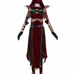 Auscosplay New Mortal Kombat Jade Cosplay Costume Outfit Mortal Kombat Costumes