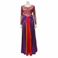 Auscosplay Hocus Pocus Sarah Sanderson Cosplay Costume Dress