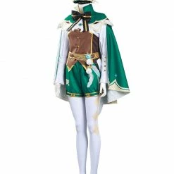 Auscosplay Genshin Impact Venti Cosplay Costume 10 Auscosplay Genshin Impact Venti Cosplay Costume