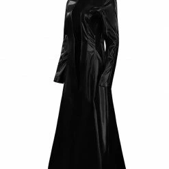 Auscosplay Matrix Resurrections Trinity Trench Coat Cosplay Costume