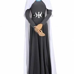Auscosplay Castlevania Lenore Dress Cloak Cosplay Costume Video Game Costume